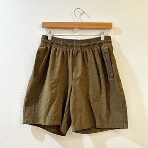 Beyond Yoga Spacedye Freefit Easy Men's Shorts Size Small Green